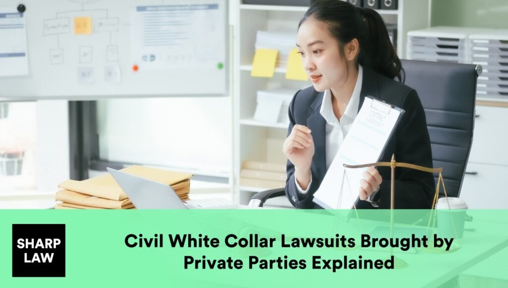 Civil White Collar Lawsuits Brought by Private Parties Explained Private Parties Explained
