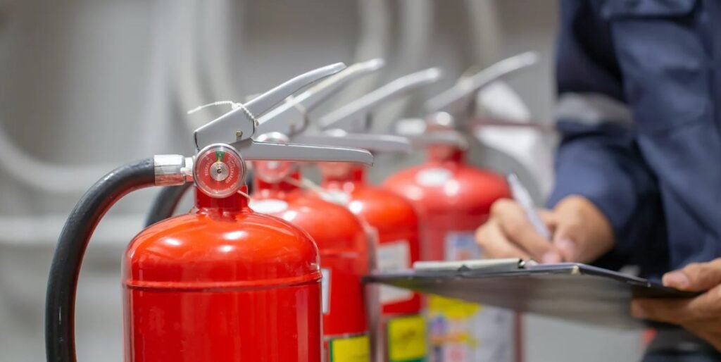 HUD fire extinguisher inspection